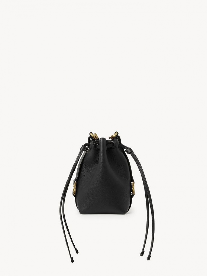 Chloe Marcie Bucket Mini Taschen Schwarz | CHE-SR13718