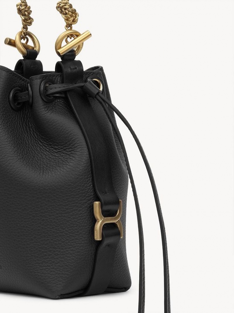 Chloe Marcie Bucket Mini Taschen Schwarz | CHE-SR13718