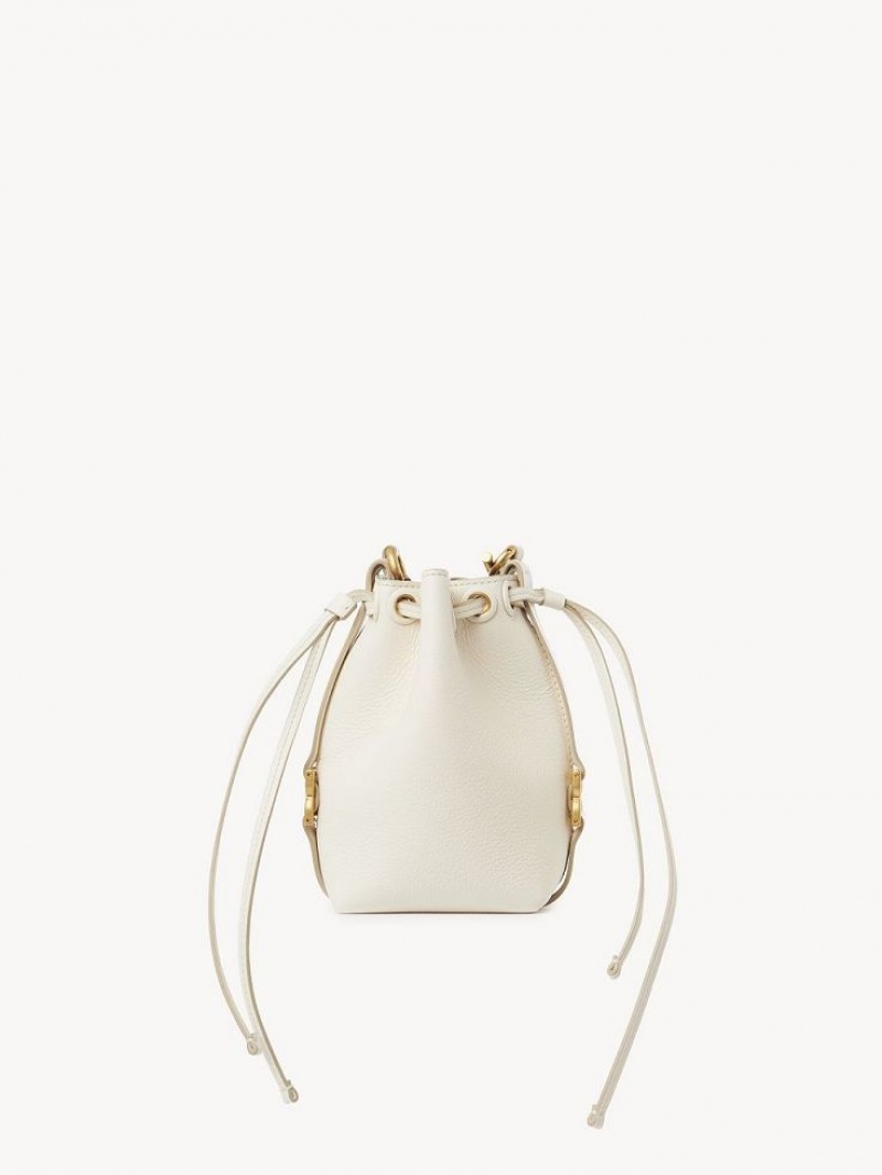 Chloe Marcie Bucket Mini Taschen Weiß | CHE-SR13717