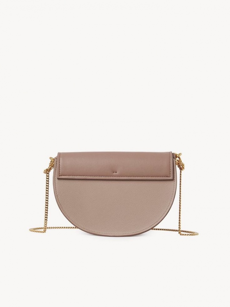 Chloe Marcie Chain Flap Crossbody Taschen Braun | CHE-SR13618