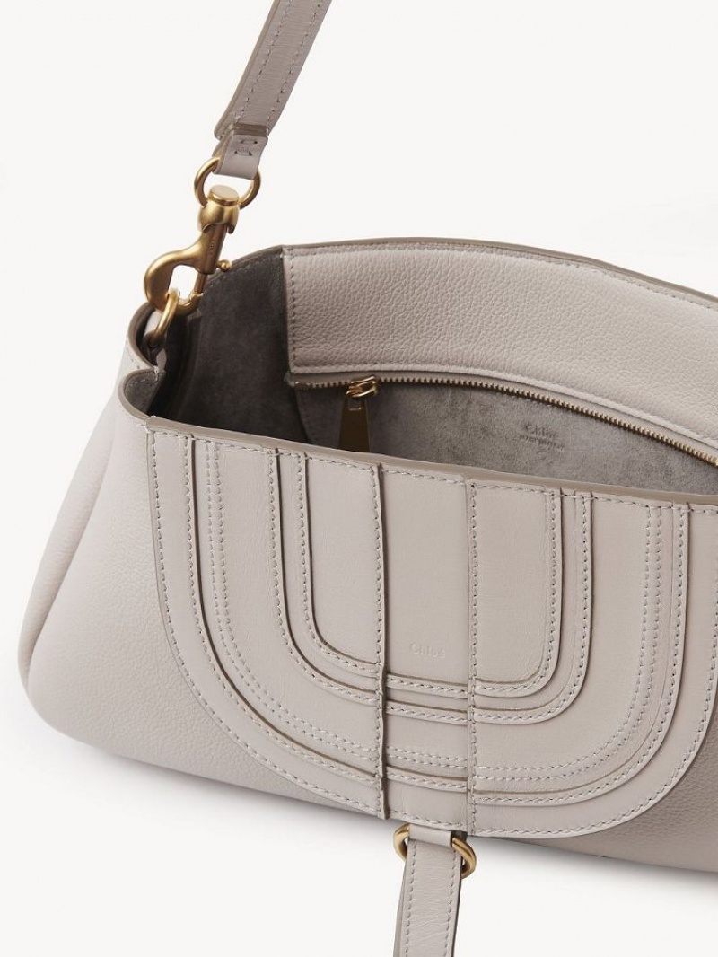 Chloe Marcie Clutch Schultertaschen Grau | CHE-SR13452