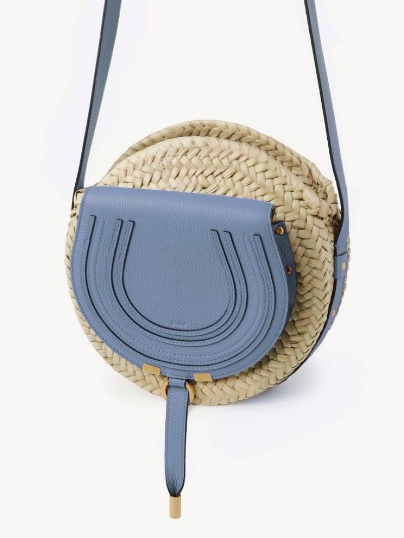 Chloe Marcie Cross-body Baskets Tiefesblau | CHE-SR13638