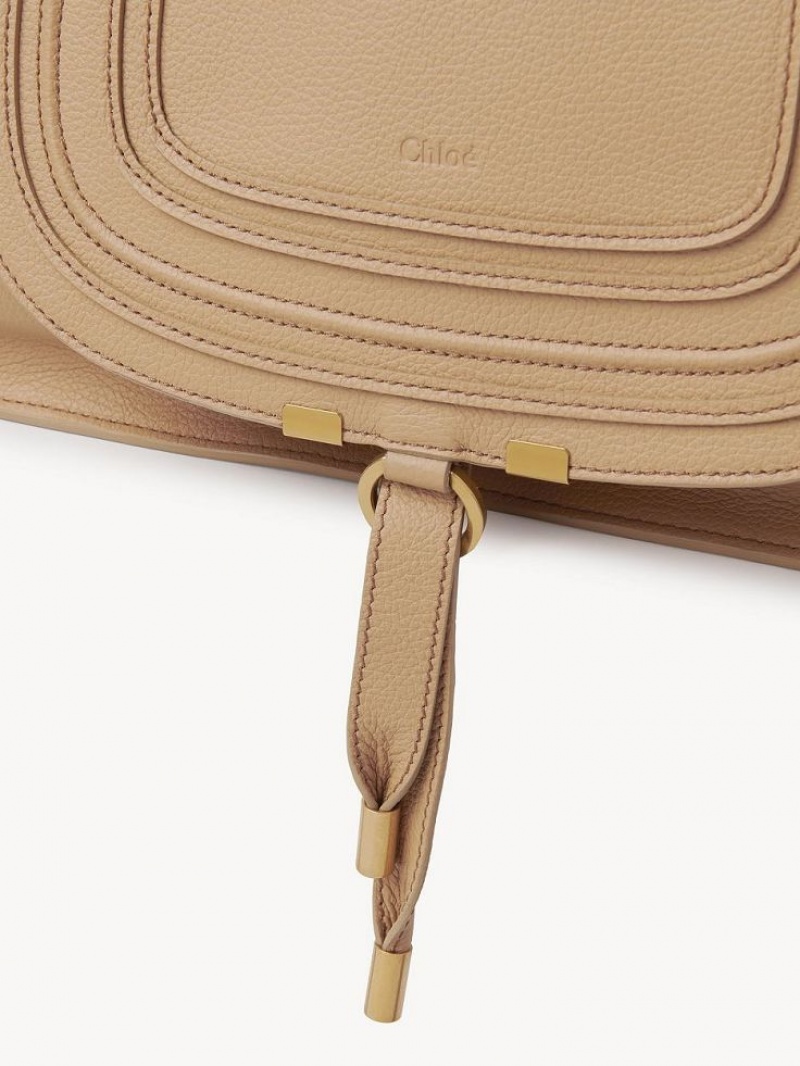 Chloe Marcie Double Carry Crossbody Taschen Braun | CHE-SR13583