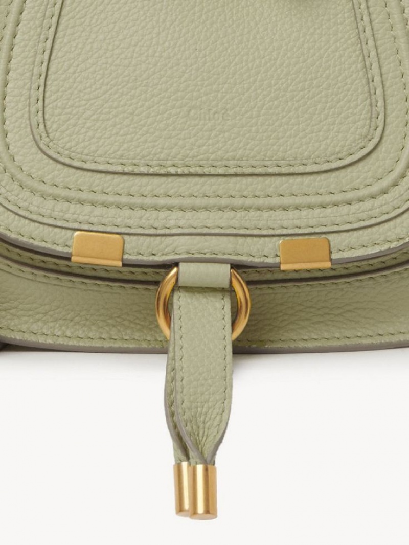 Chloe Marcie Double Carry Mini Taschen Grün | CHE-SR13674