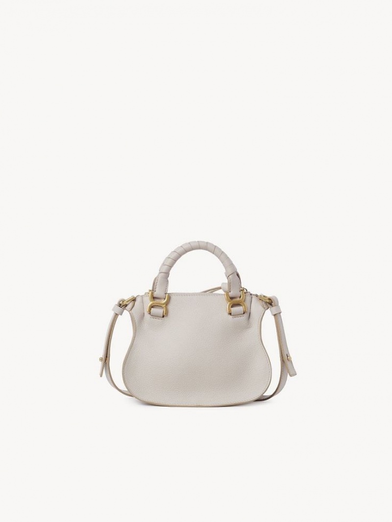 Chloe Marcie Double Carry Mini Taschen Grau | CHE-SR13714