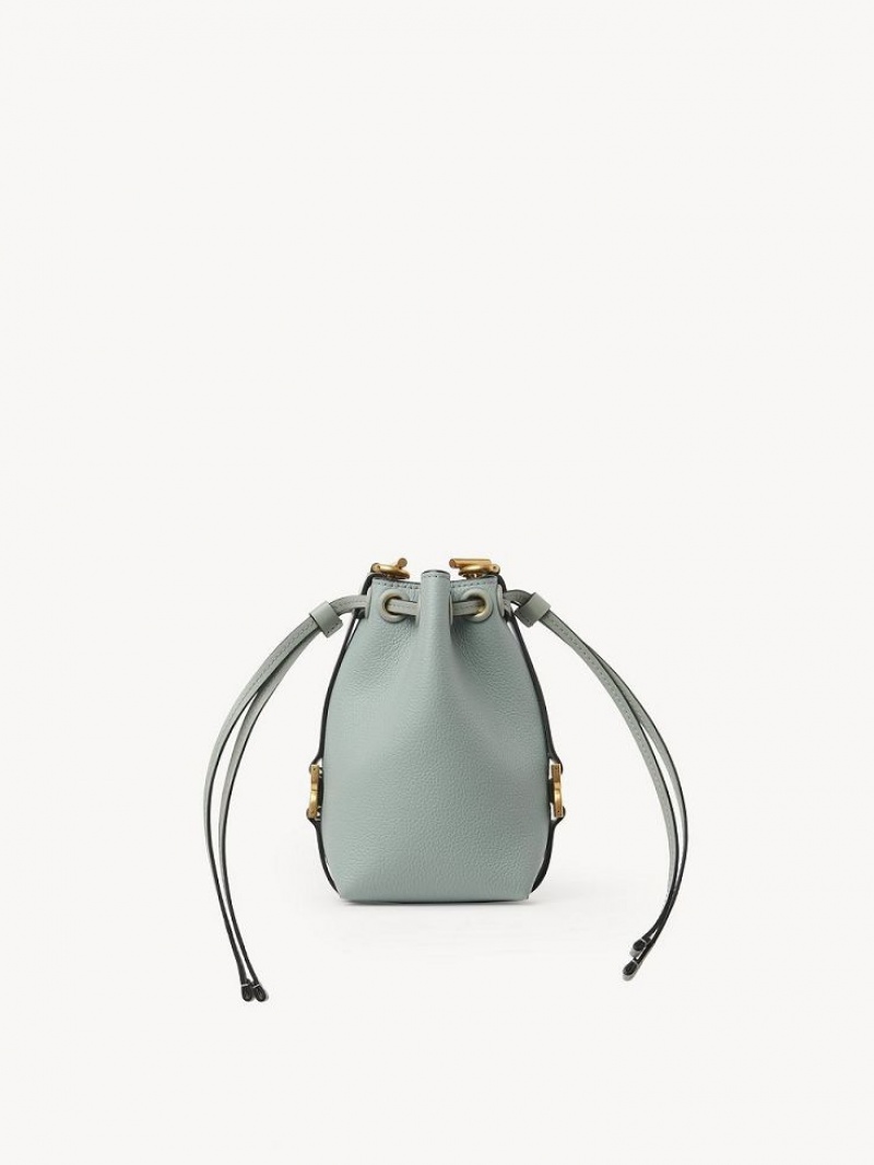 Chloe Marcie Micro Bucket Crossbody Taschen Grün | CHE-SR13589