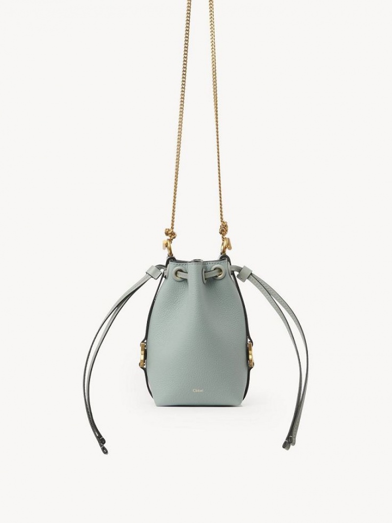 Chloe Marcie Micro Bucket Crossbody Taschen Grün | CHE-SR13589