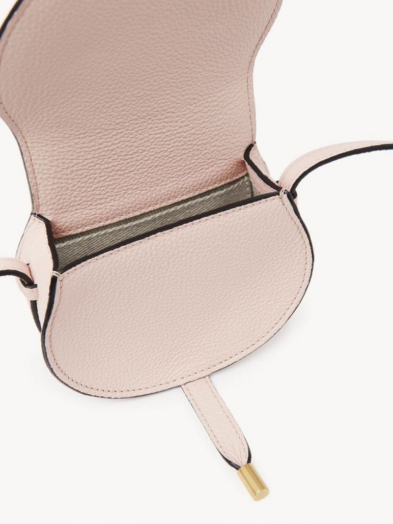 Chloe Marcie Nano Crossbody Taschen Rosa | CHE-SR13475