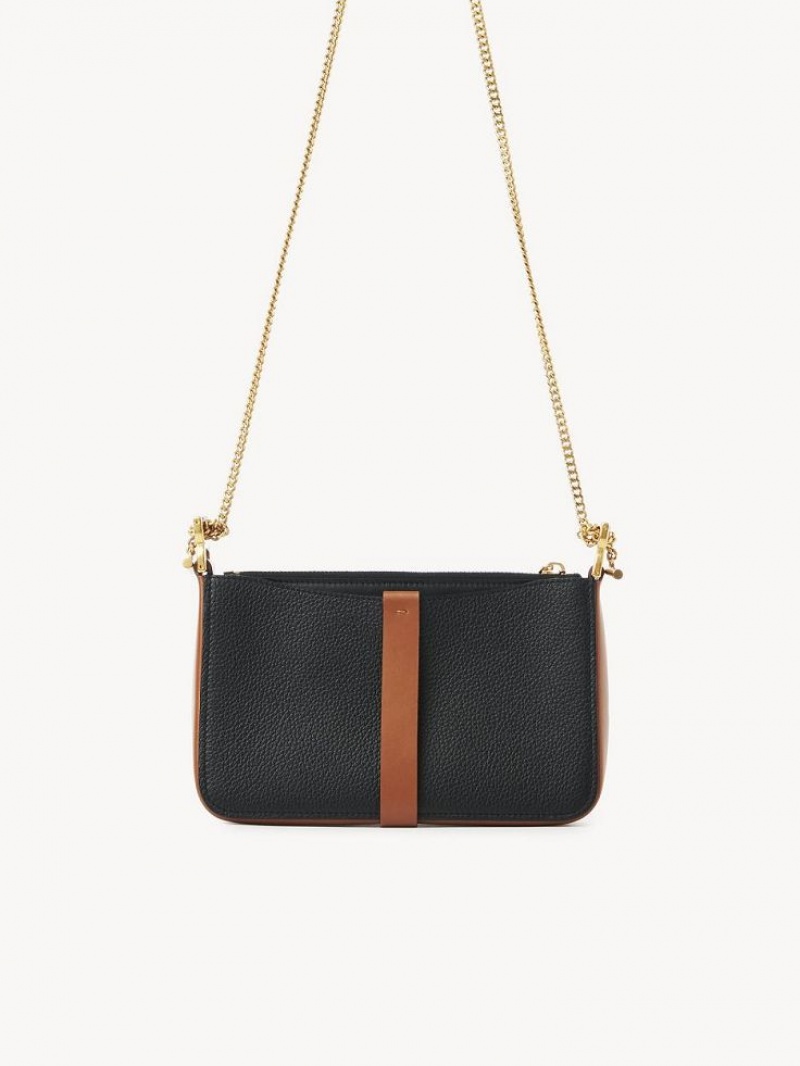 Chloe Marcie Pouch On Chain Mini Taschen Schwarz | CHE-SR13704