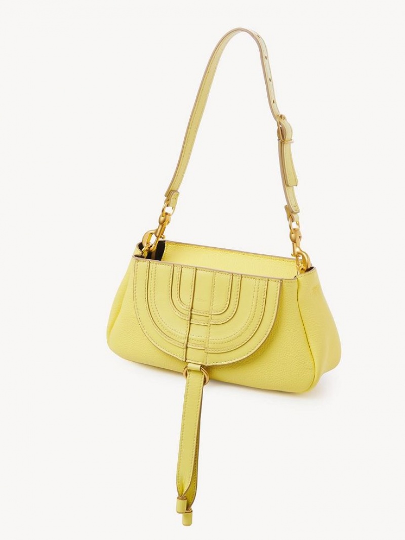 Chloe Marcie Small Clutch Mini Taschen Gelb | CHE-SR13679