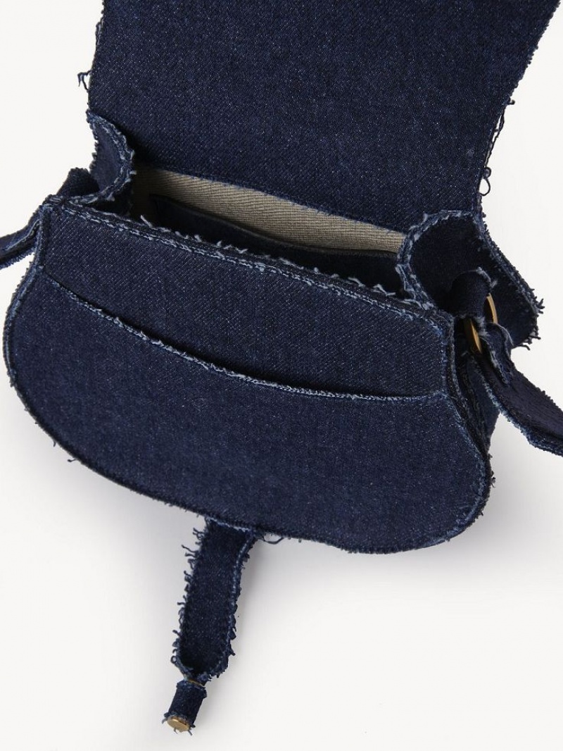 Chloe Marcie Small Crossbody Taschen Blau | CHE-SR13580