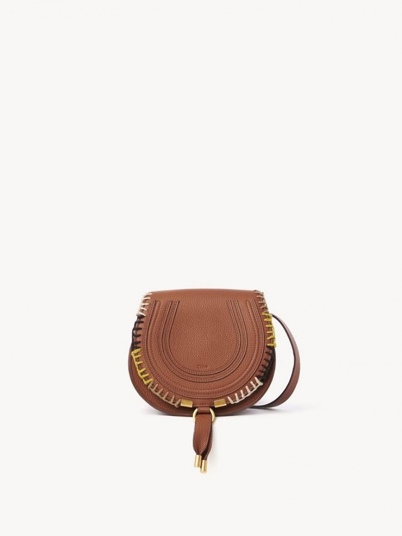 Chloe Marcie Small Crossbody Taschen Braun | CHE-SR13474