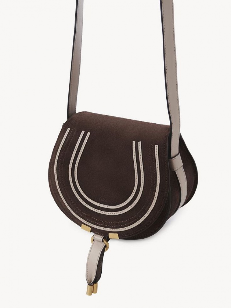 Chloe Marcie Small Crossbody Taschen Braun | CHE-SR13510