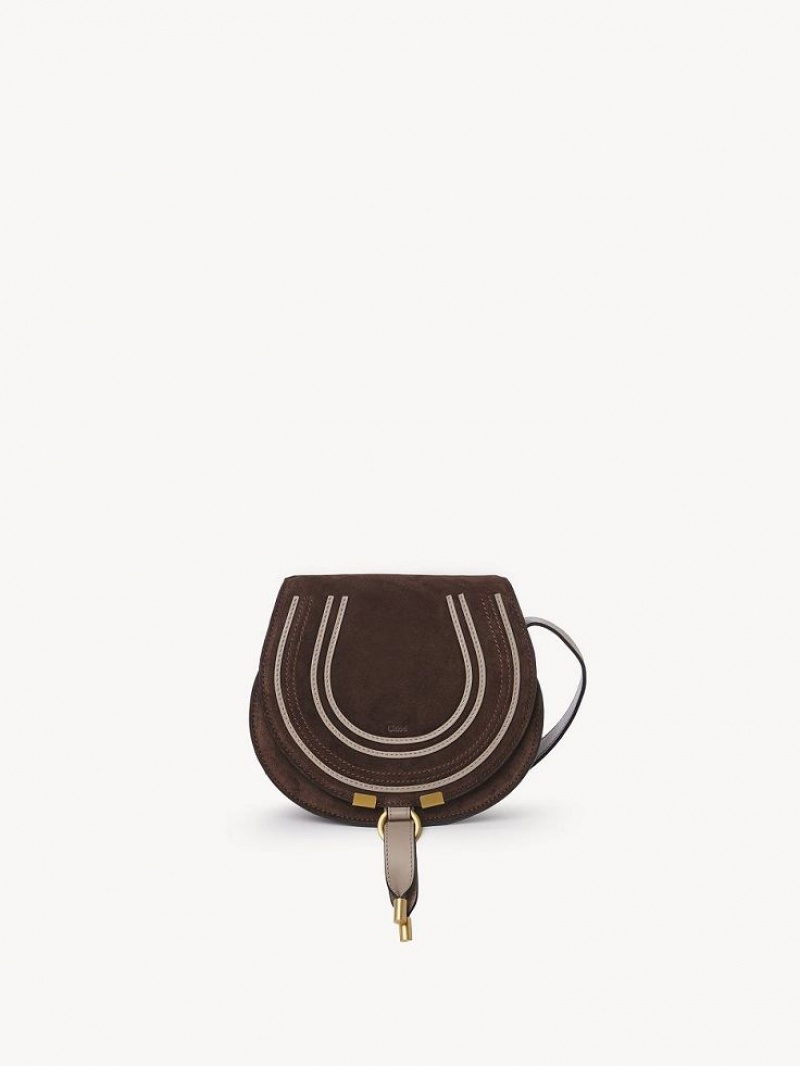 Chloe Marcie Small Crossbody Taschen Braun | CHE-SR13510