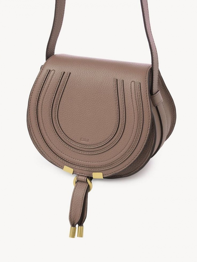 Chloe Marcie Small Crossbody Taschen Braun | CHE-SR13592