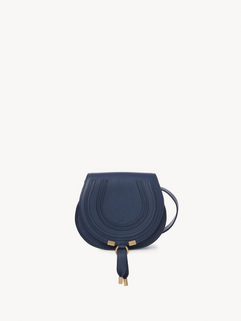 Chloe Marcie Small Crossbody Taschen Navy | CHE-SR13571