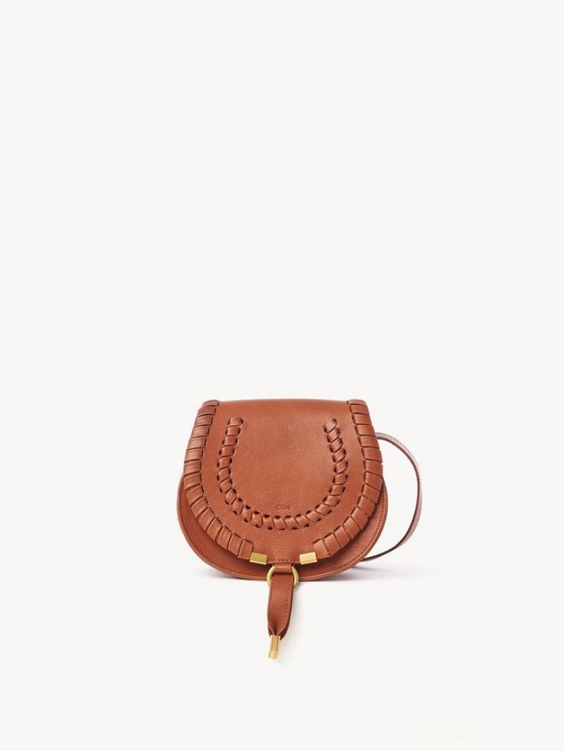 Chloe Marcie Small Crossbody Taschen Orange | CHE-SR13482