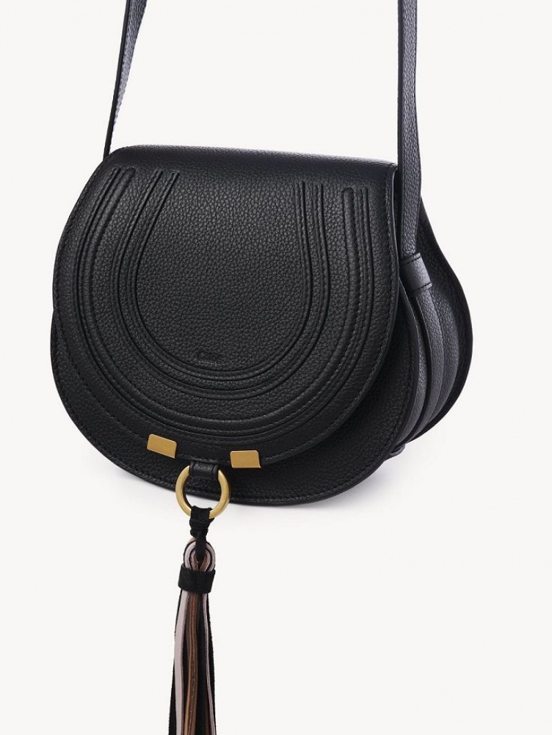 Chloe Marcie Small Crossbody Taschen Schwarz | CHE-SR13503