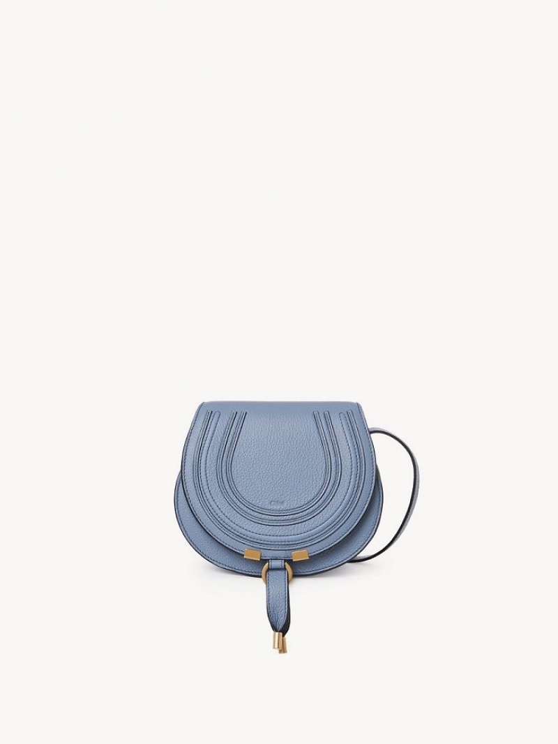 Chloe Marcie Small Crossbody Taschen Tiefesblau | CHE-SR13496