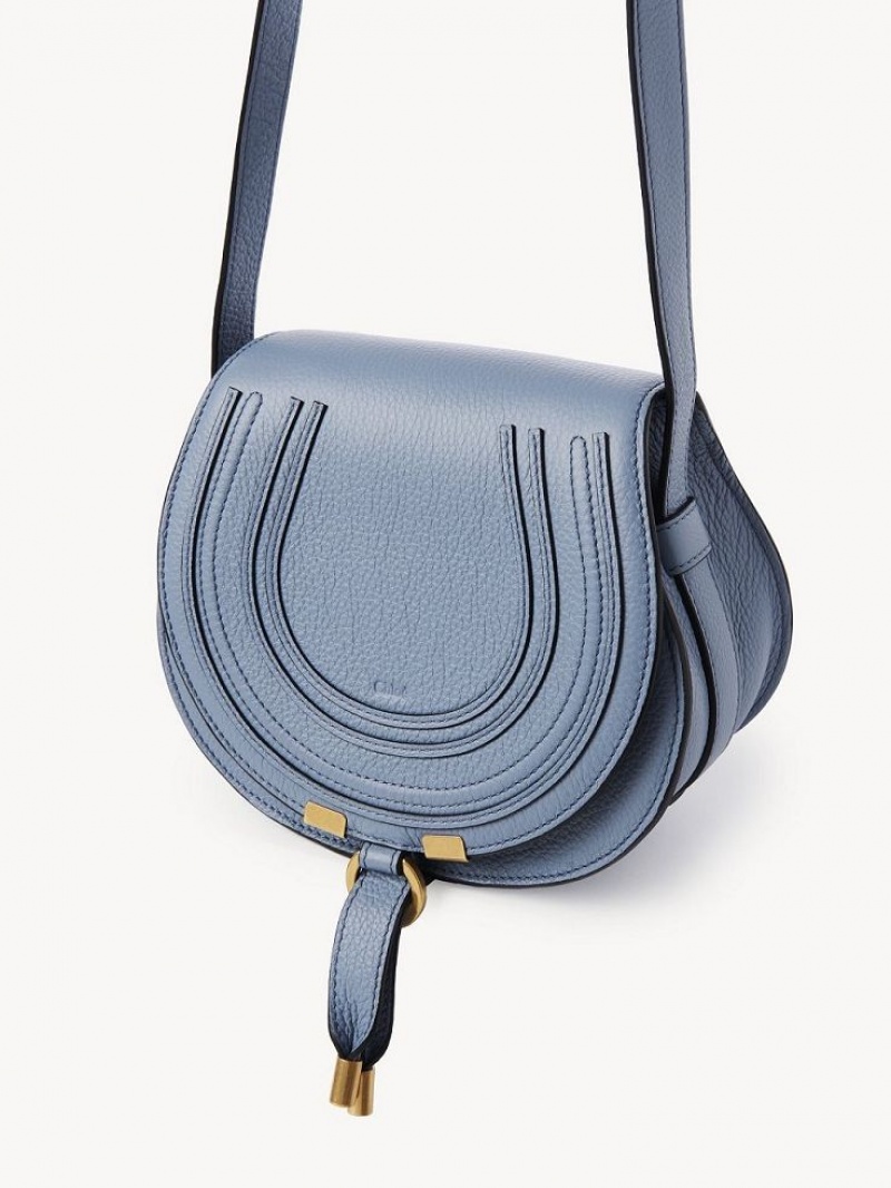 Chloe Marcie Small Crossbody Taschen Tiefesblau | CHE-SR13496