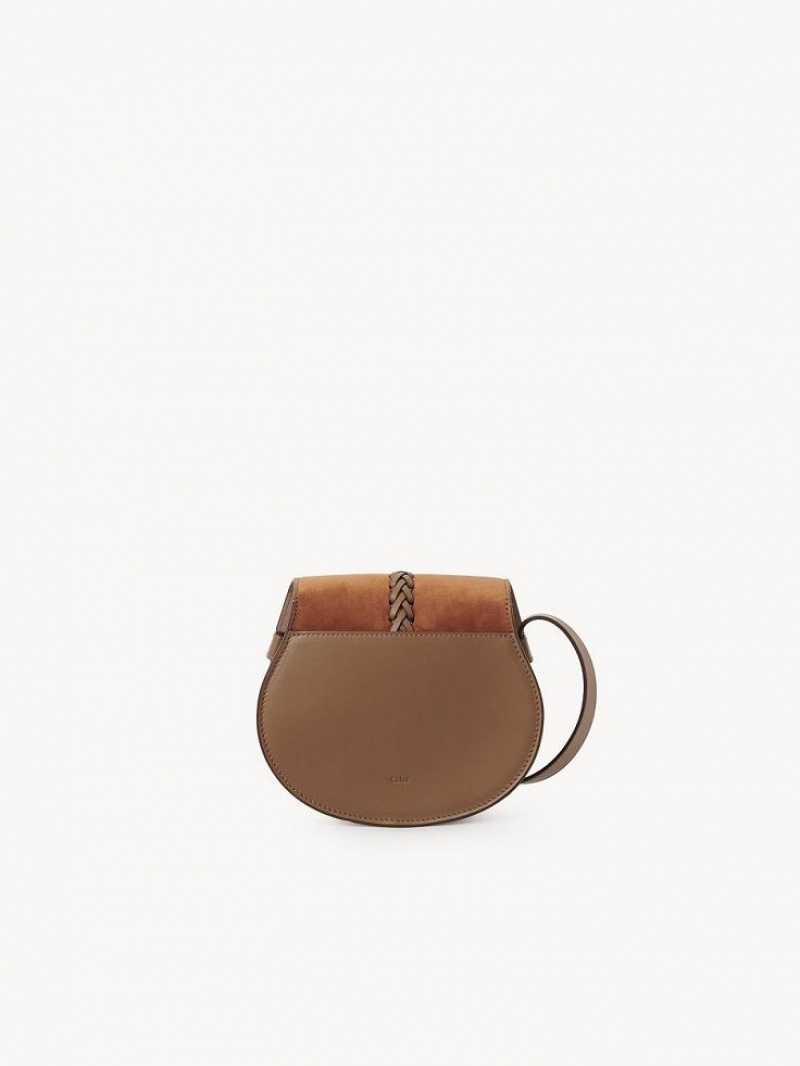 Chloe Marcie Small Saddle Schultertaschen Braun | CHE-SR13414