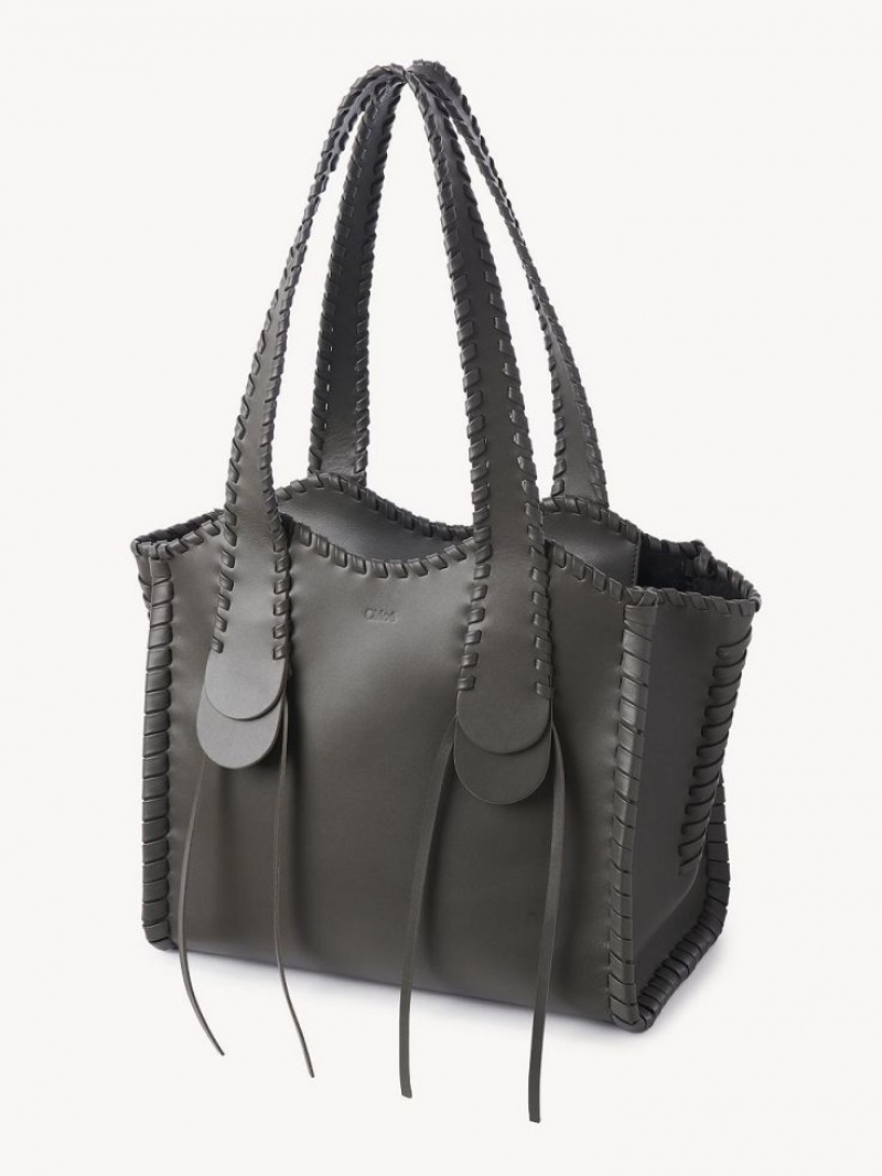 Chloe Medium Mony Schultertaschen Grau | CHE-SR13436