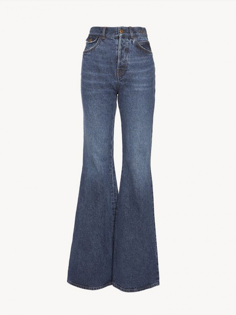 Chloe Merapi Flare Jeans Blau | CHE-SR14010