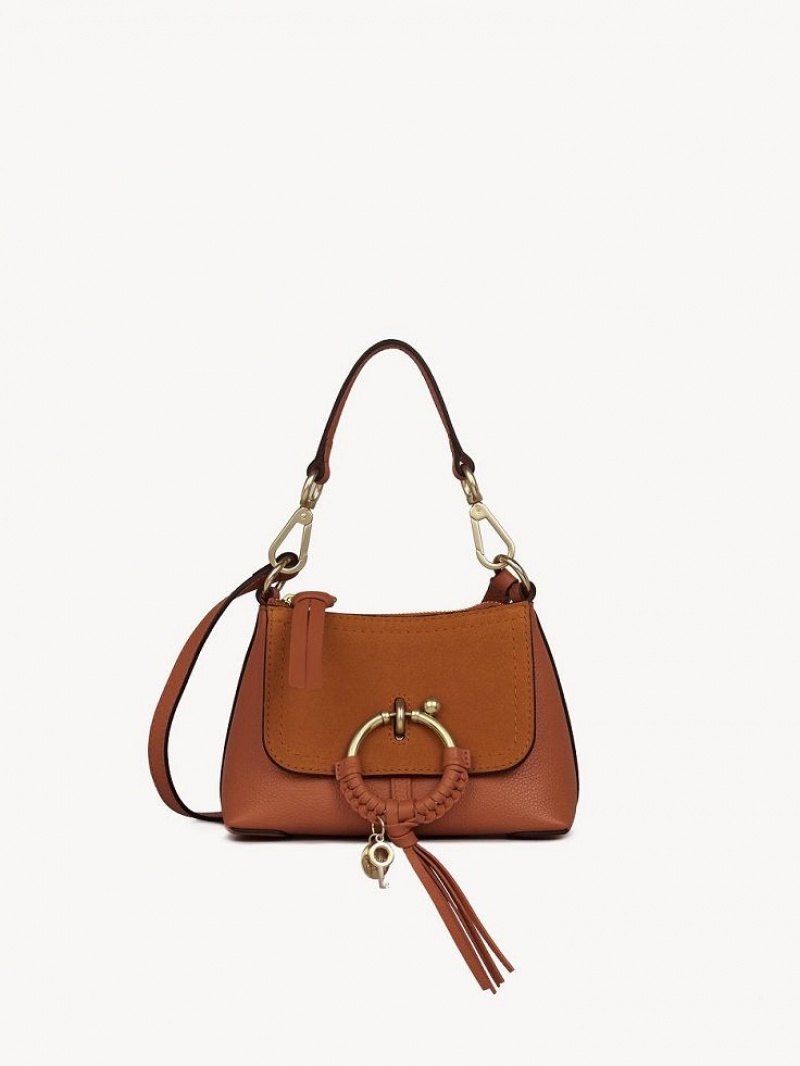 Chloe Mini Joan Schultertaschen Braun | CHE-SR14663