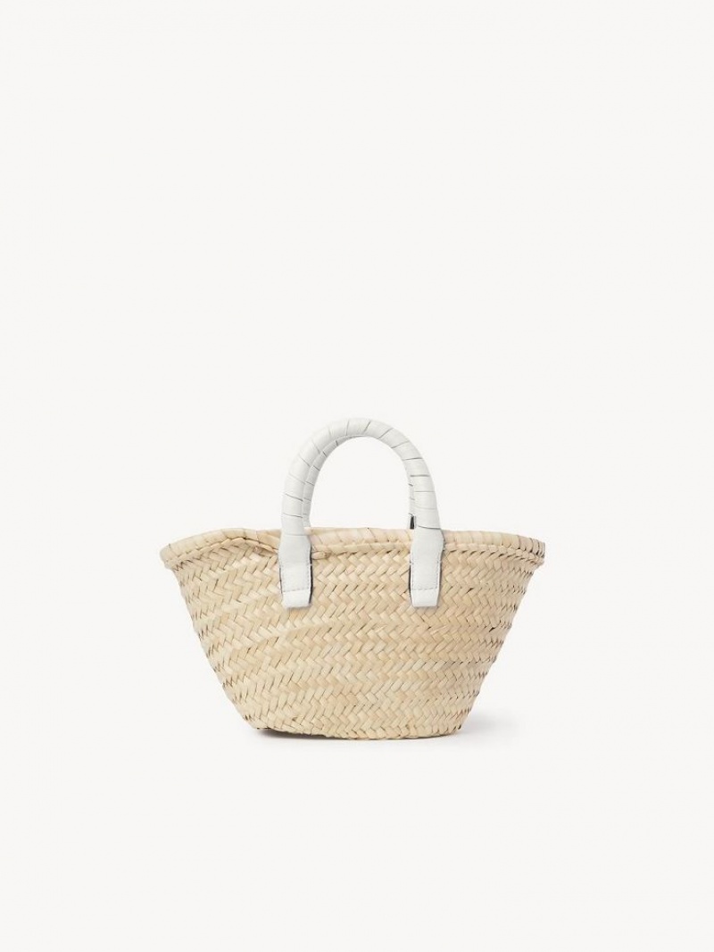 Chloe Mini Marcie Baskets Weiß | CHE-SR13631