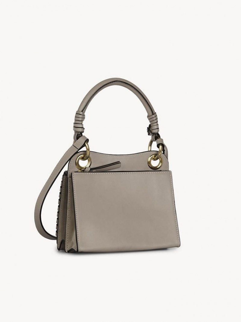 Chloe Mini Tilda Schultertaschen Grau | CHE-SR14636