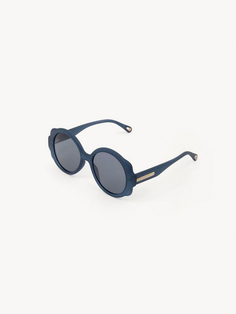 Chloe Mirtha Sonnenbrille Blau | CHE-SR14531