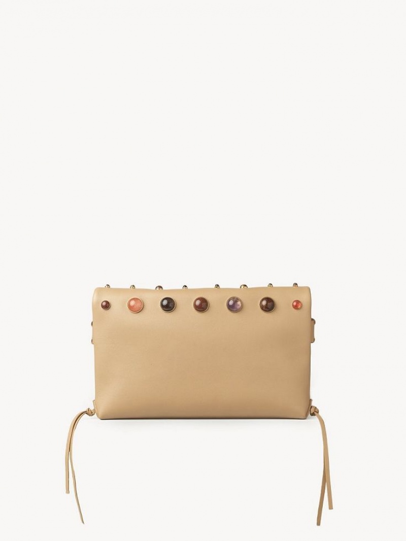 Chloe Mony Clutch Mini Taschen Braun | CHE-SR13667