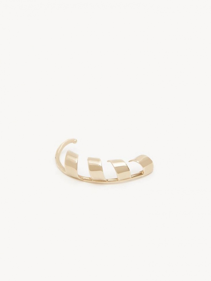 Chloe Mony Cuff Ohrringe Gold | CHE-SR14437