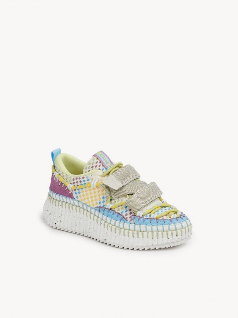 Chloe Nama Slip-on Sneakers Blau | CHE-SR14192