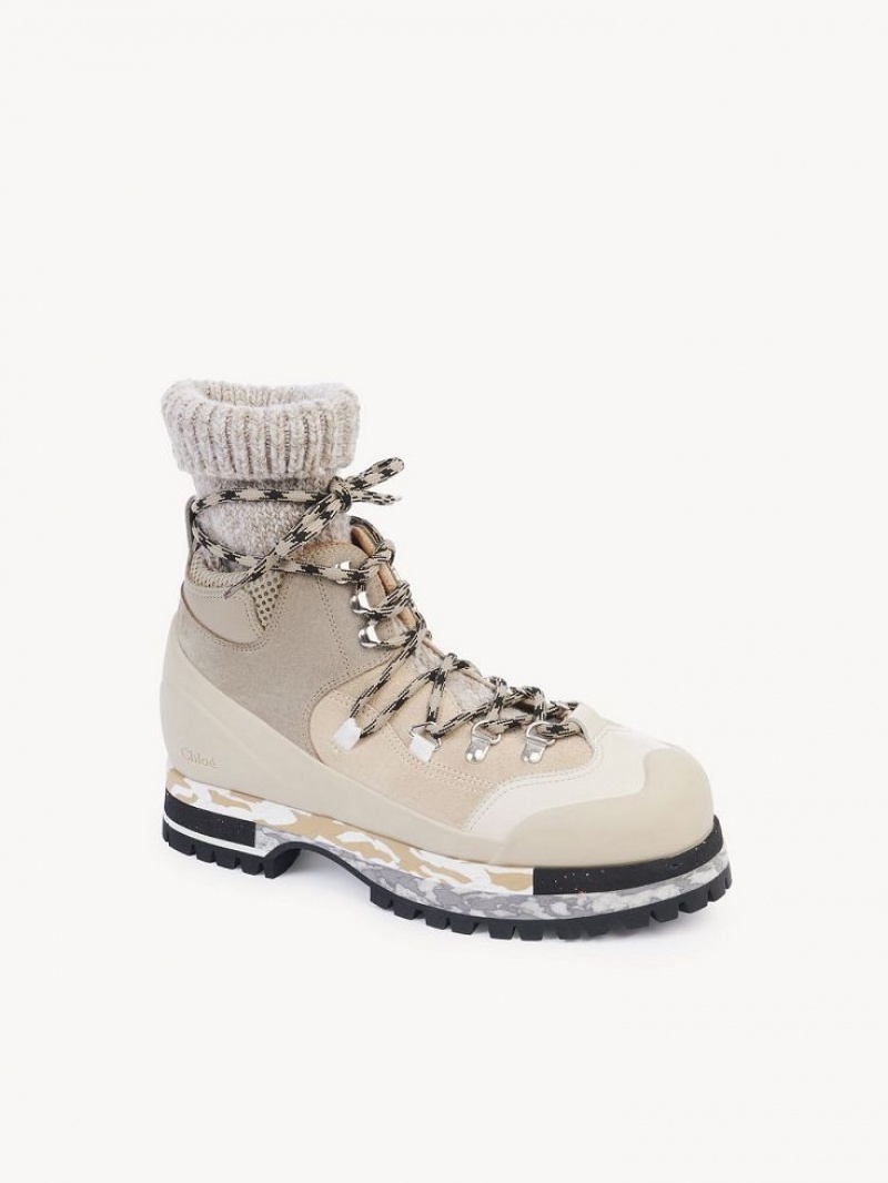 Chloe Nikie Wandern Stiefel Mehrfarbig Beige | CHE-SR14202