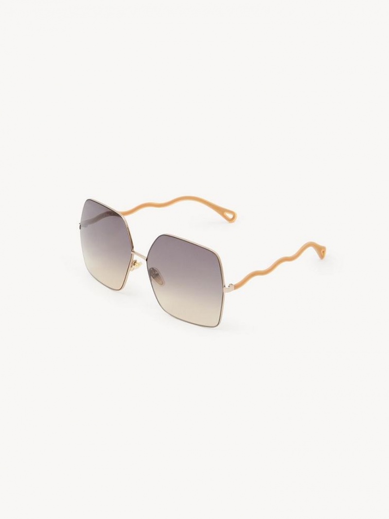 Chloe Noore Sonnenbrille Braun | CHE-SR14538