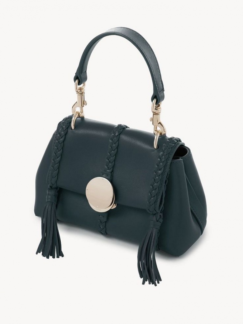 Chloe Penelope Soft Shoulder Mini Taschen Türkis Grün | CHE-SR13682