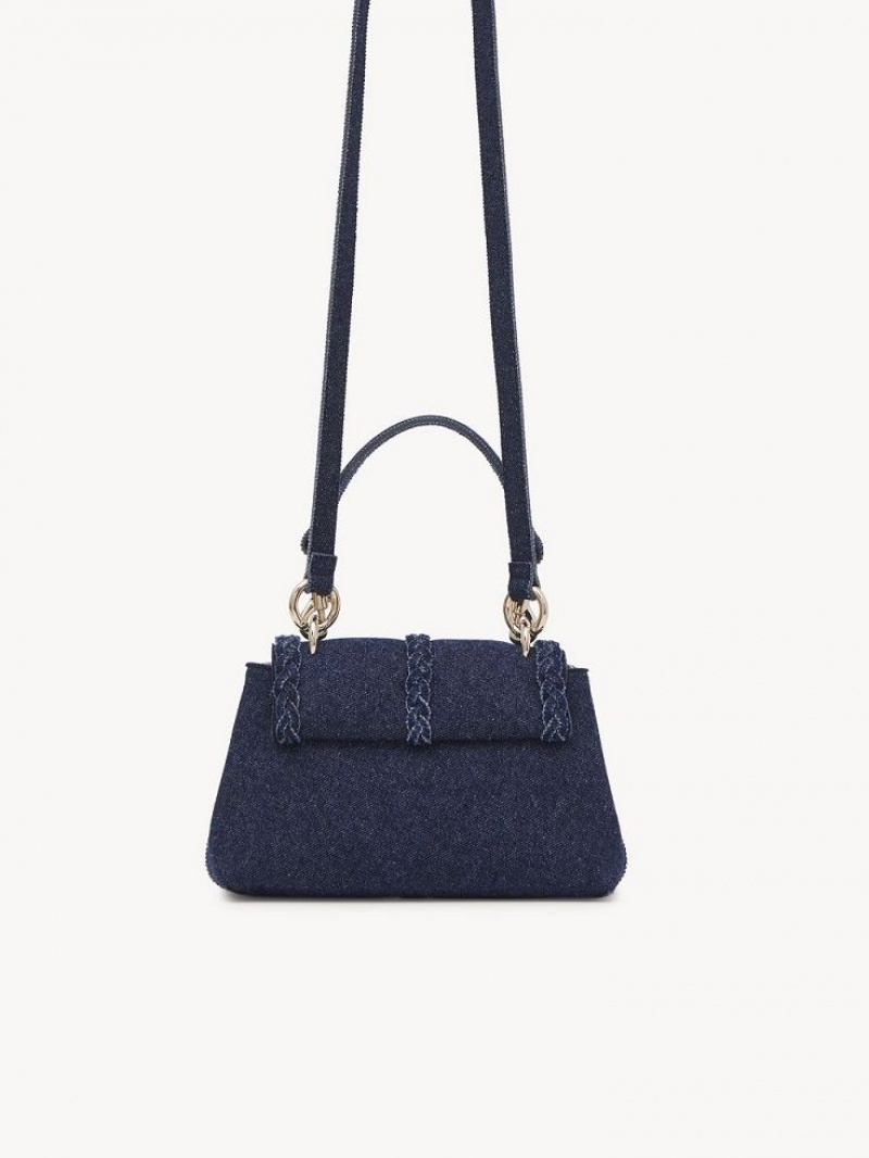 Chloe Penelope Soft Shoulder Mini Taschen Blau | CHE-SR13705