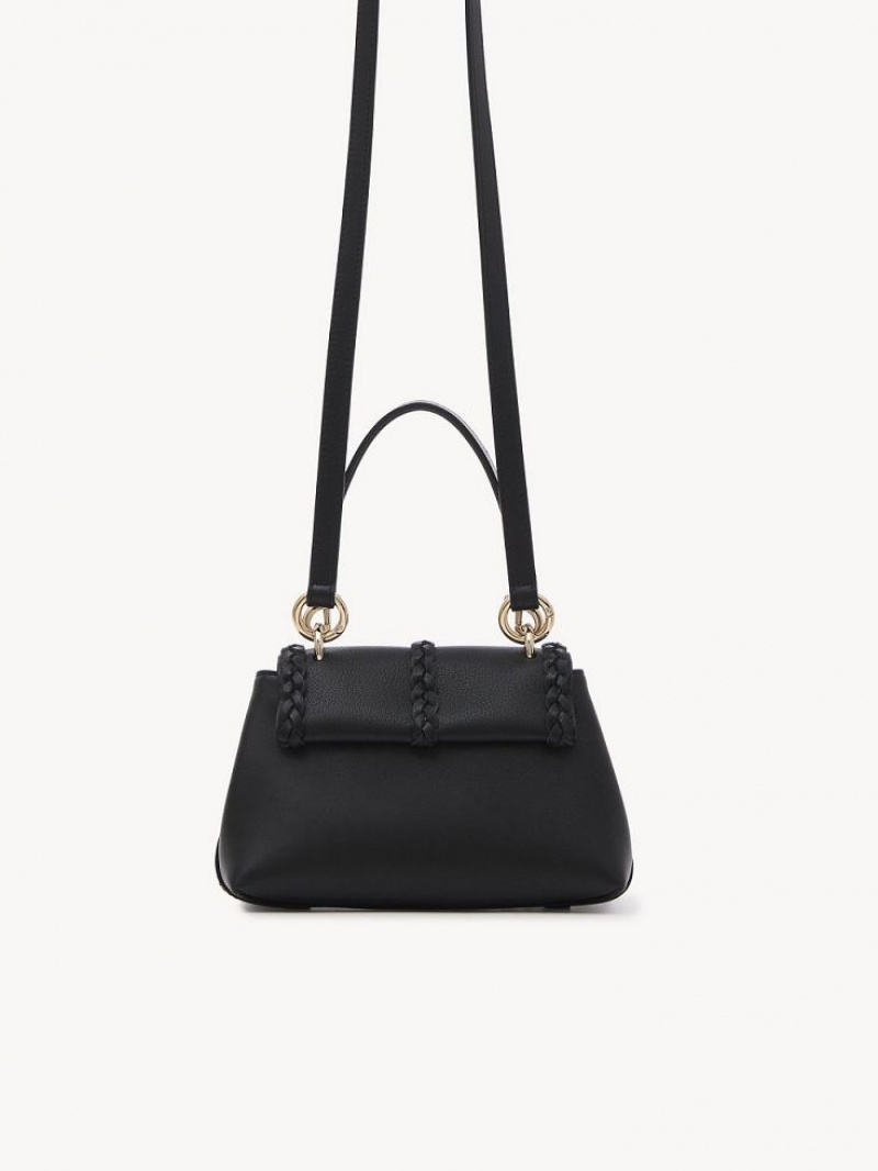 Chloe Penelope Soft Shoulder Mini Taschen Schwarz | CHE-SR13706