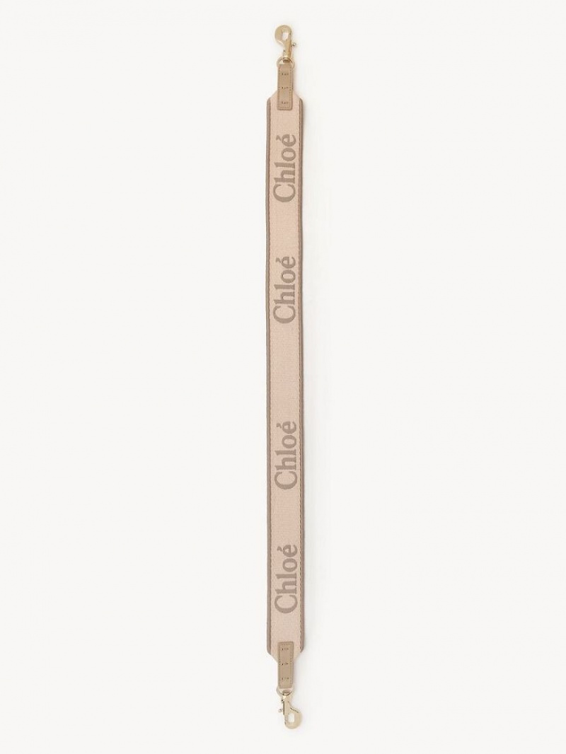 Chloe Riemen Strap Beige | CHE-SR13768