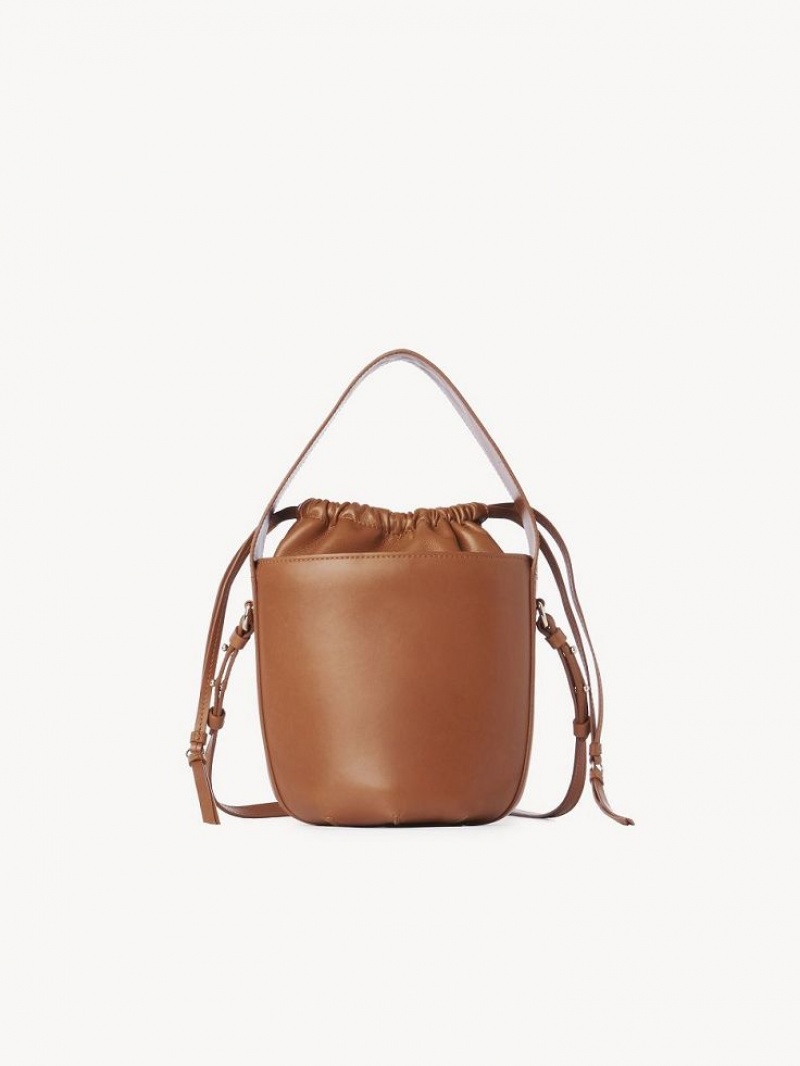 Chloe Sense Bucket Crossbody Taschen Braun | CHE-SR13531