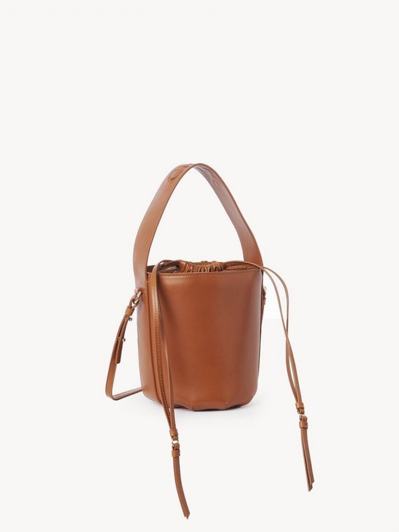 Chloe Sense Bucket Crossbody Taschen Braun | CHE-SR13531