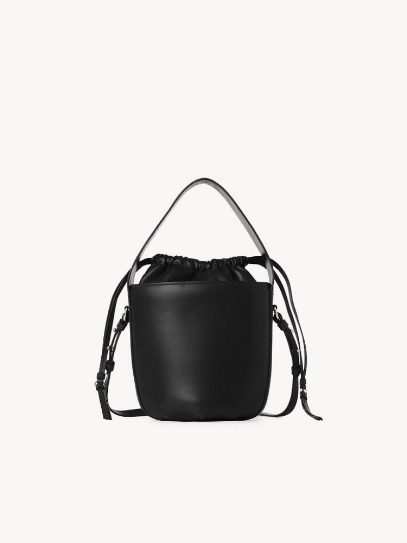 Chloe Sense Bucket Crossbody Taschen Schwarz | CHE-SR13532