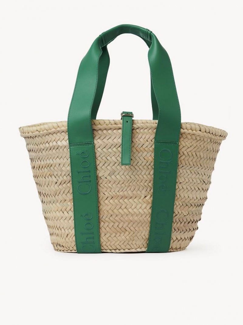 Chloe Sense Medium Baskets Grün | CHE-SR13641