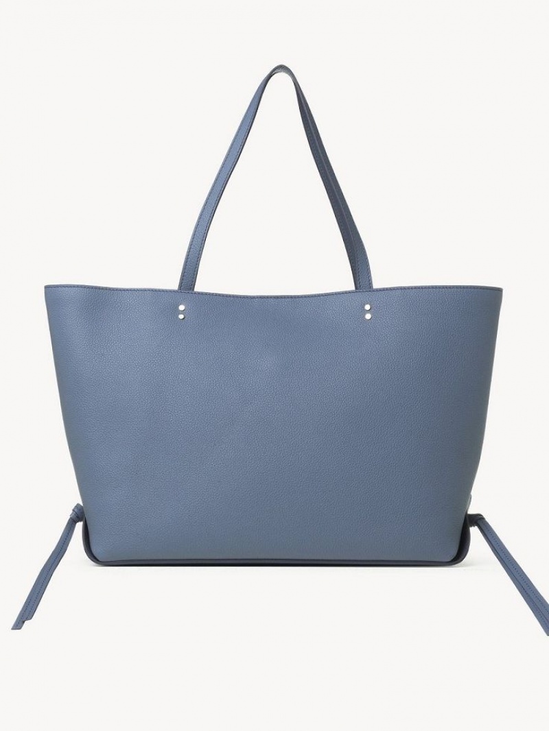 Chloe Sense Medium East-west Schultertaschen Tiefesblau | CHE-SR13454