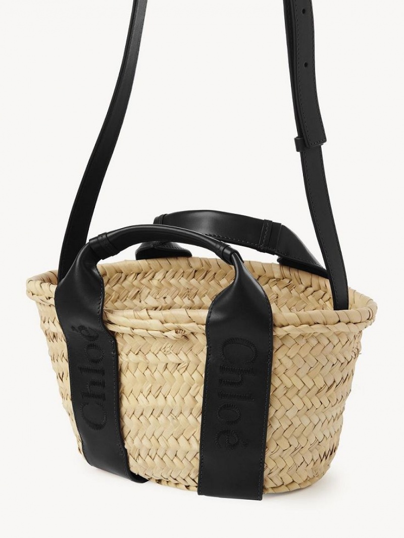 Chloe Sense Small Basket Schultertaschen Schwarz | CHE-SR13402