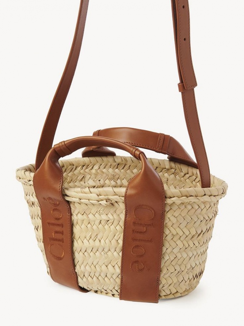 Chloe Sense Small Basket Tragetaschen Braun | CHE-SR13320