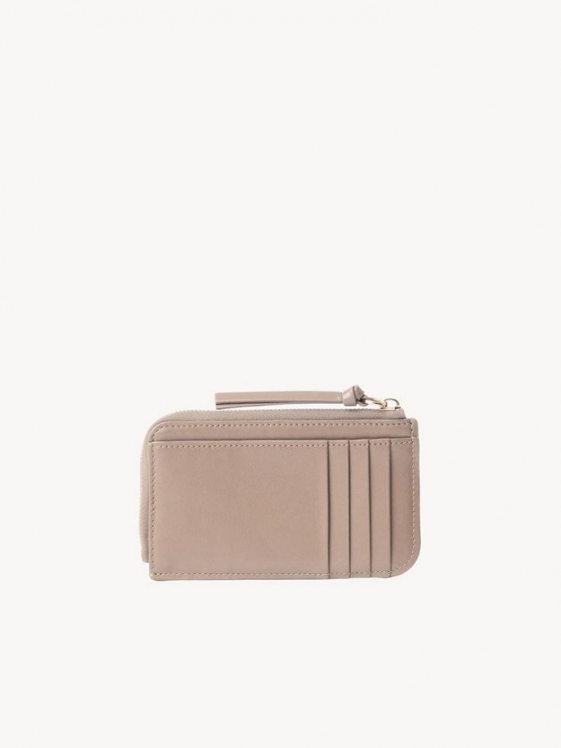 Chloe Sense Small Münzgeldbörsen Beige | CHE-SR14322