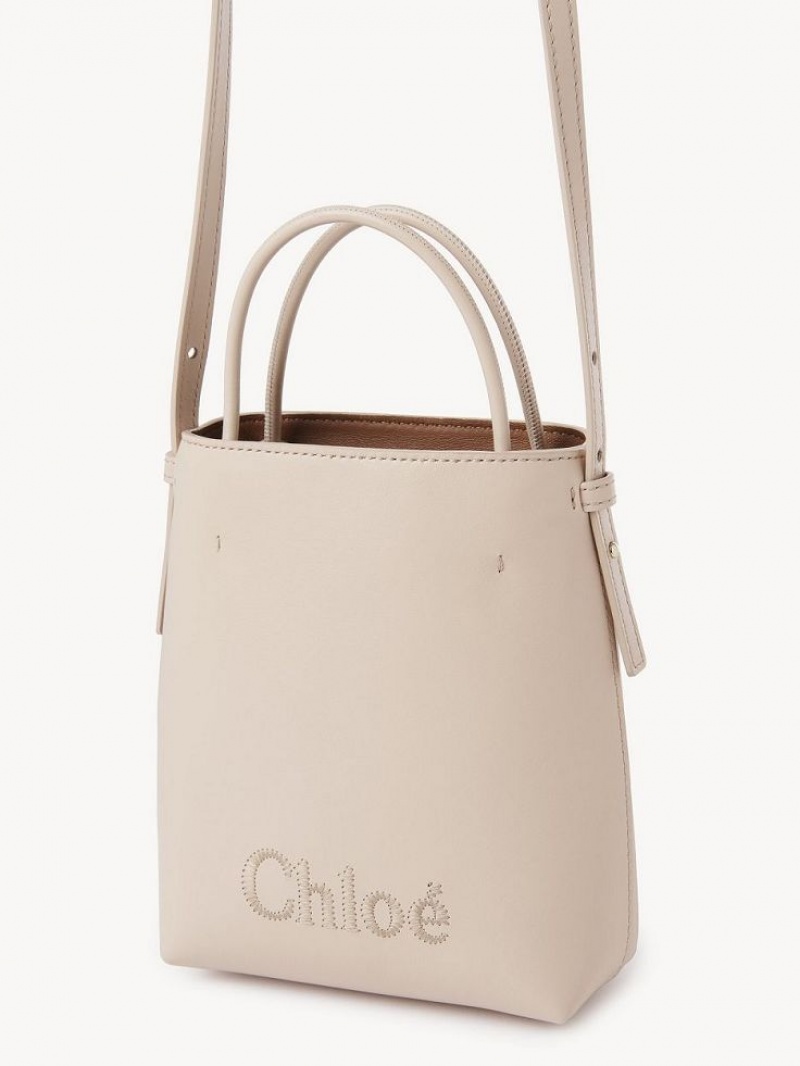 Chloe Sense Tote Mini Taschen Rosa | CHE-SR13719