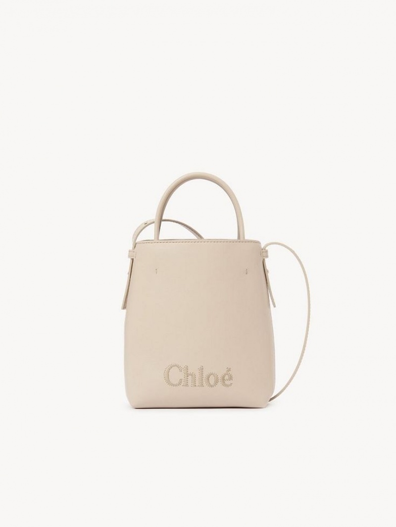 Chloe Sense Tote Mini Taschen Rosa | CHE-SR13719